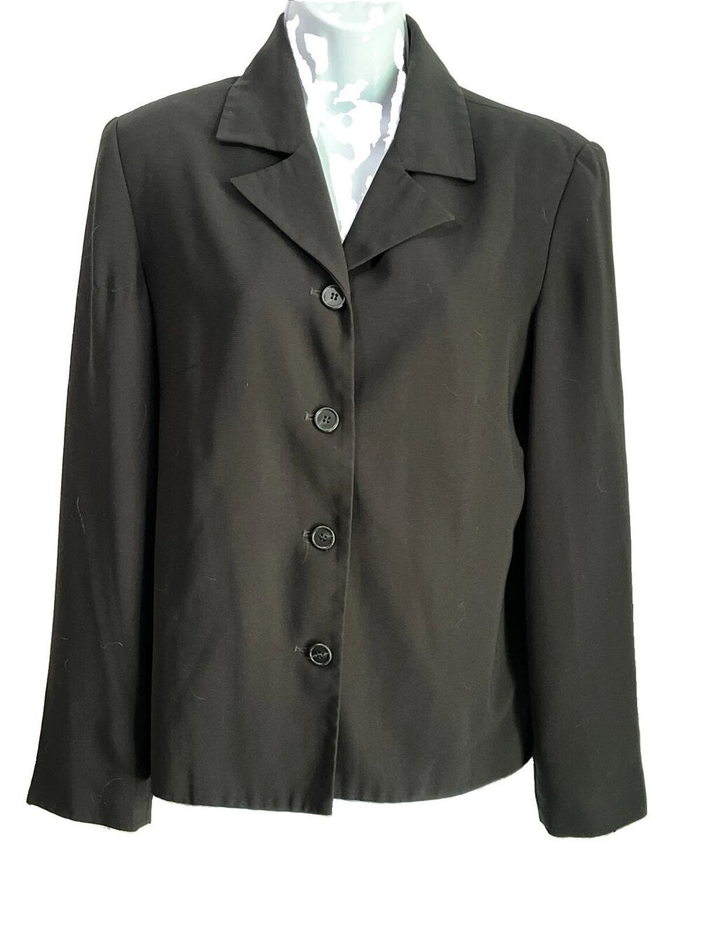 Preston York Women’s Black Blazer Jacket Career Professional Size 8